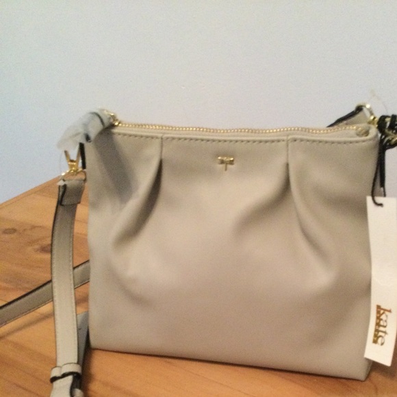 Kate Landry leather shoulder bag - Picture 2 of 2